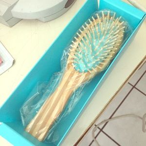 Bamboo hairbrush- Brand new